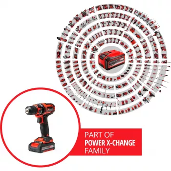 Akumulátorový skrutkovač Einhell 4513914, 18V lithium-ion, 185x63x188 mm