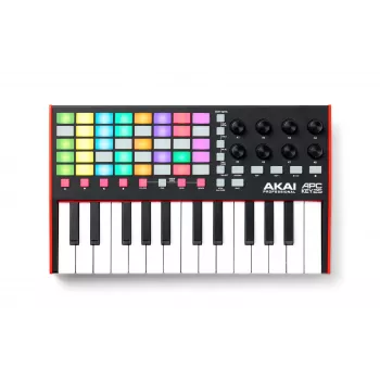 MIDI kontrolér AKAI APC Key 25 MK2 – 25 dynamických klávesov, 40 padov, RGB podsvietenie, 8 encoderov, USB napájanie