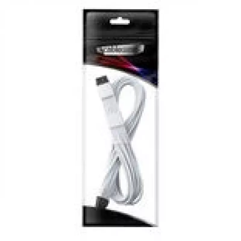CableMod Universal Pro ModMesh 16‑Pin na 16‑Pin opletený kábel StealthSense, 60 cm, biely