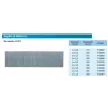 Makita F-31957 Klince Brad, 1,2 x 50 mm, 5000 ks