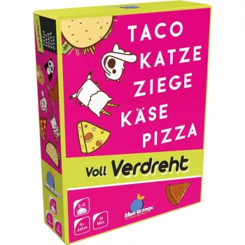 Taco Cat Goat Cheese Pizza: Voll verdreht, kartová hra