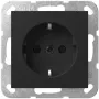 Zásuvka Schuko Gira 4453005 pre System 55 (výmenná vložka) – model 4453005