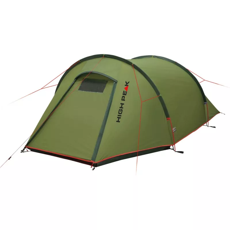 High Peak Kite 2 extra ľahký kupolový stan 2 osoby zelená, červená