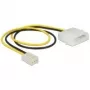 Interný napájací kábel DeLOCK 83659 0,3 m Molex 3-pin