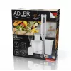 Adler AD 4620 súprava ručného mixéra, 800 W, 2 rýchlosti, sekáčik 450 ml, nádoba 750 ml, metla, biely