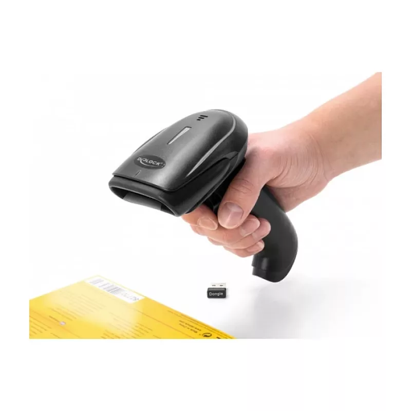 Ručný čítač čiarových kódov DeLOCK 90564 1D laser Bluetooth USB