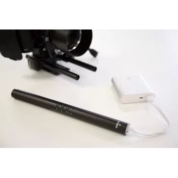 Digitálny smerový mikrofón pre kamery RØDE NTG-4+ — superkardioida, 20–20000 Hz, -32 dB, 200 Ω, Mini-XLR, na batérie, 22×278 mm, 176 g, čierny