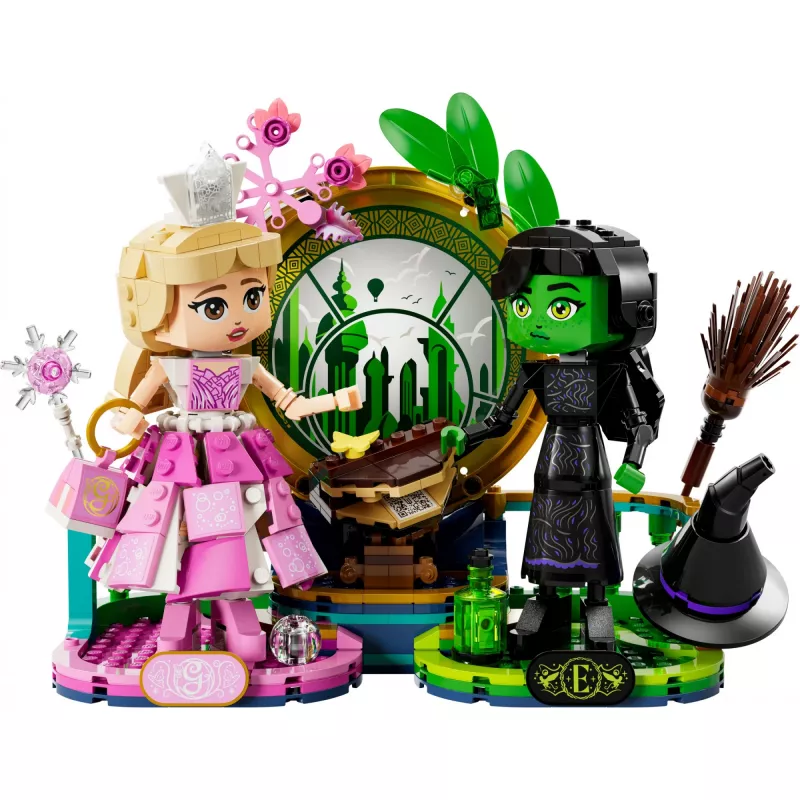 LEGO Wicked Figúrky Elphaba a Glinda 75682 – zberateľská sada minifigúrok