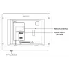 Videovrátnik Hikvision DS-KH6320-TE1, 7-palcový kapacitný dotykový displej, PoE, 1024×600, MicroSD do 32 GB, Ethernet, Linux