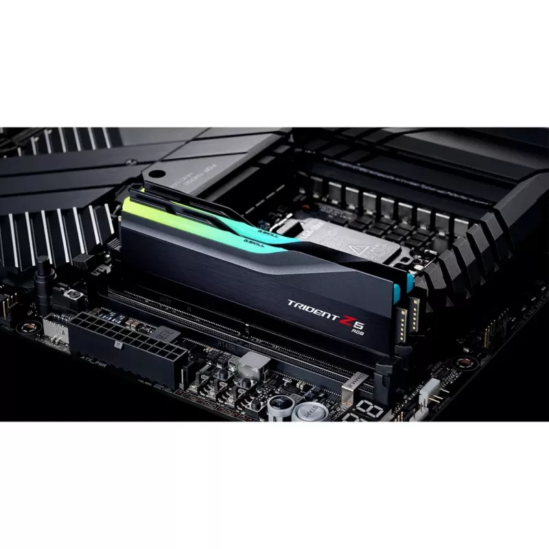 DIMM 64 GB DDR5-6000, pamäť čierna, F5-6000J2836G32GX2-TZ5RK, Trident Z5 RGB, INTEL XMP