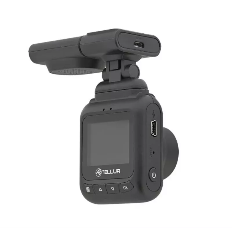 Palubná kamera Tellur Dash Patrol DC2 FullHD 1080P GPS čierna
