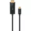 Goobay USB-C na HDMI kábel 4K pri 60 Hz 2 m čierny – konektor samec > HDMI (75697)