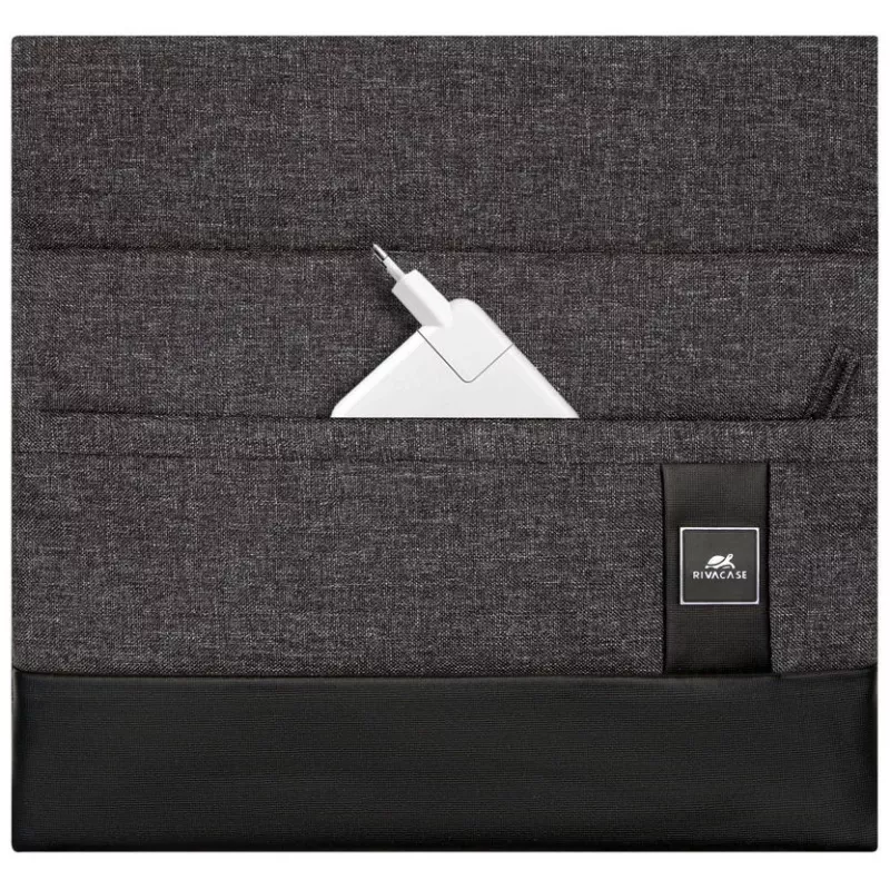 Puzdro Rivacase 8802 taška na notebook 33,8 cm (13,3 inch) čierna sivá