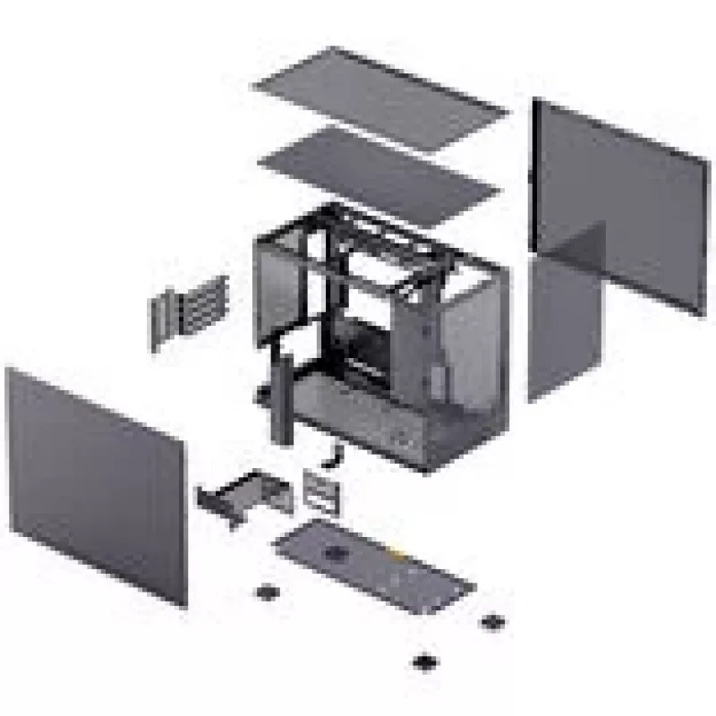 Počítačová skriňa Jonsbo D32 PRO Mesh mATX – čierna
