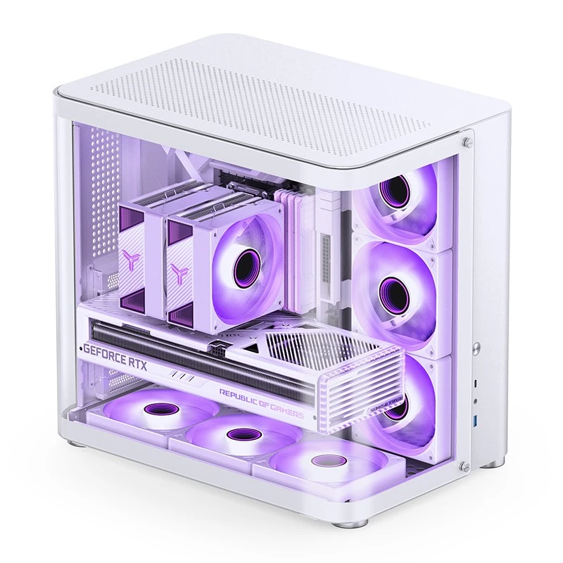 PC skriňa Jonsbo TK-2 2.0 Midi Tower čierna