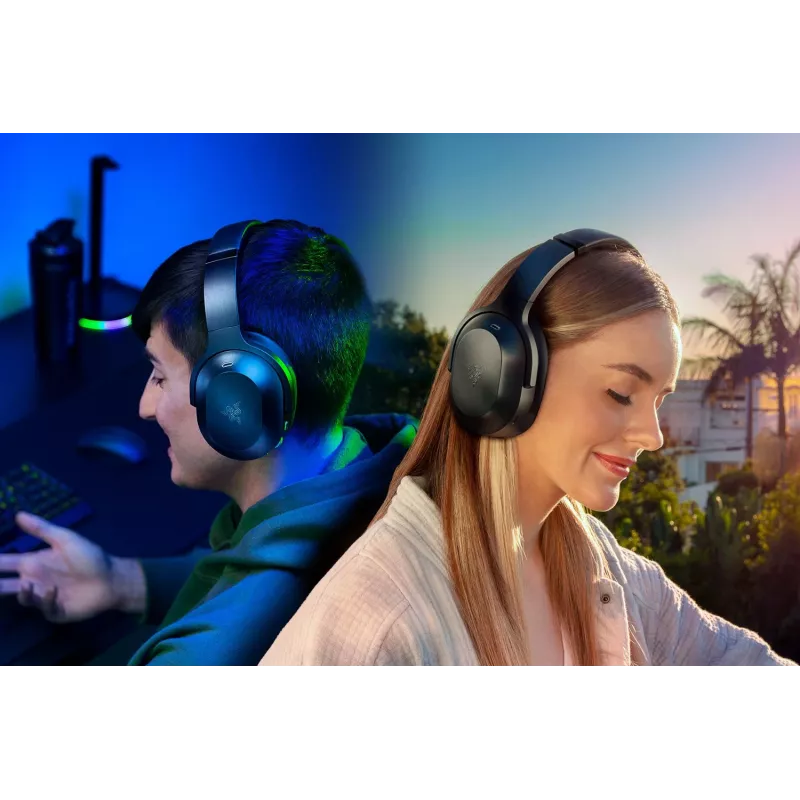 Razer Barracuda Pro headset káblový & bezdrôtový cez hlavu herný USB Type-C Bluetooth čierny