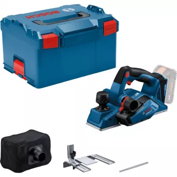 Akumulátorový ručný hoblík GHO 18V-26 Professional Solo, 18 V, elektrický hoblík modrá/čierna, bez batérie a nabíjačky, v L-BOXX
