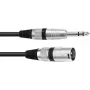 Omnitronic XLR na 6,3 mm jack adaptérový kábel 30225196 — 1x XLR konektor samec na 1x 6,3 mm jack, 2 m