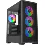 PC skriňa Silentware Core 100 A-RGB čierna — model CORE100Schwarz, A-RGB osvetlenie, formát Mid-Tower