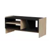 Cama PORTO lavica/stolík 100x50x46 dub/čierna