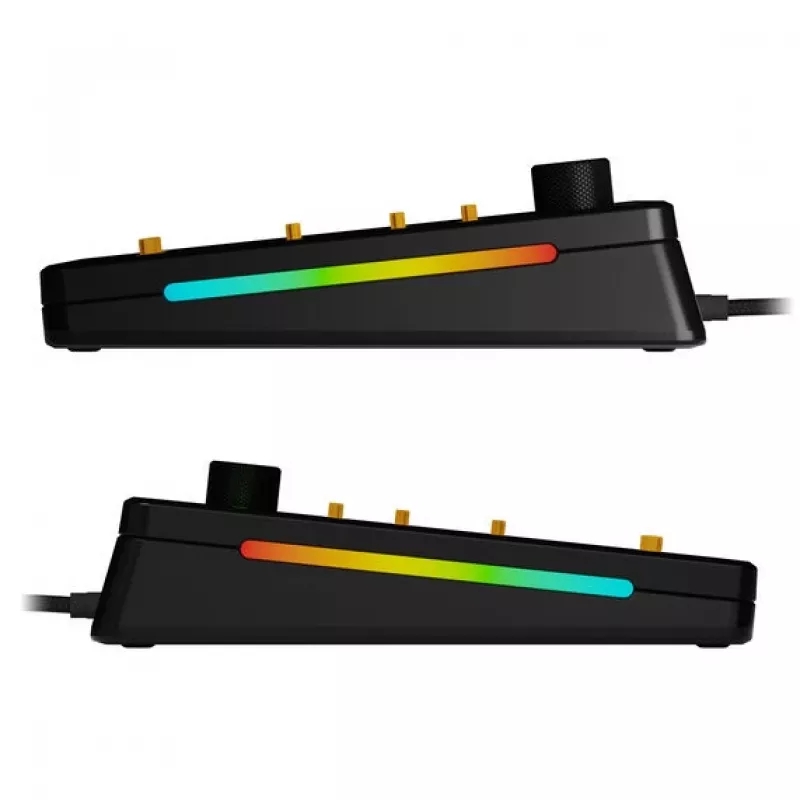 Mechanická klávesnica GLORIOUS GMMK 3 PRO Barebones 75% formát USB RGB LED čierna