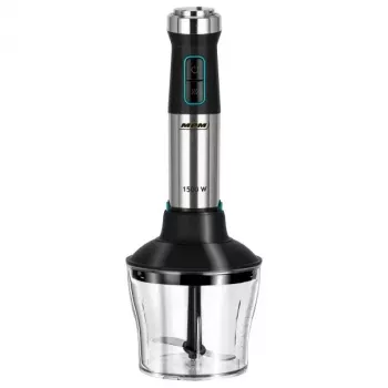 Tyčový mixér MPM MBL-42M — 1500 W, nerezové telo, variabilná rýchlosť, turbo, príslušenstvo