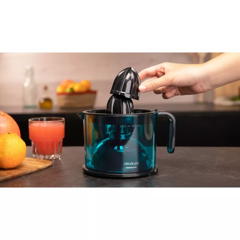 EssentialVita Adjust čierny, citrus lis čierny/modrý