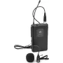 Lavalier mikrofón Omnitronic PORTY-8A 863,1 MHz bezdrôtový lavalier mikrofón