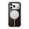 Puzdro na telefón Nomad Rugged Leather Case pre iPhone 17 Pro, 6,3 palcov (16 cm), hnedé, koža/TPU/hliník