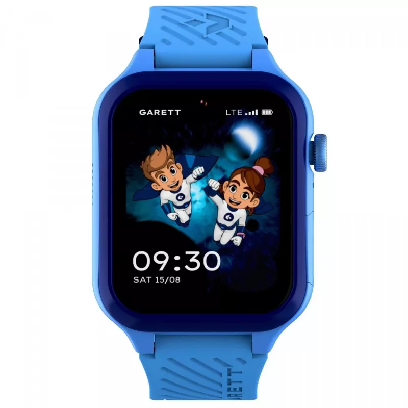 Smartwatch Garett Kids Essa 2 4G – detské GPS hodinky, modré
