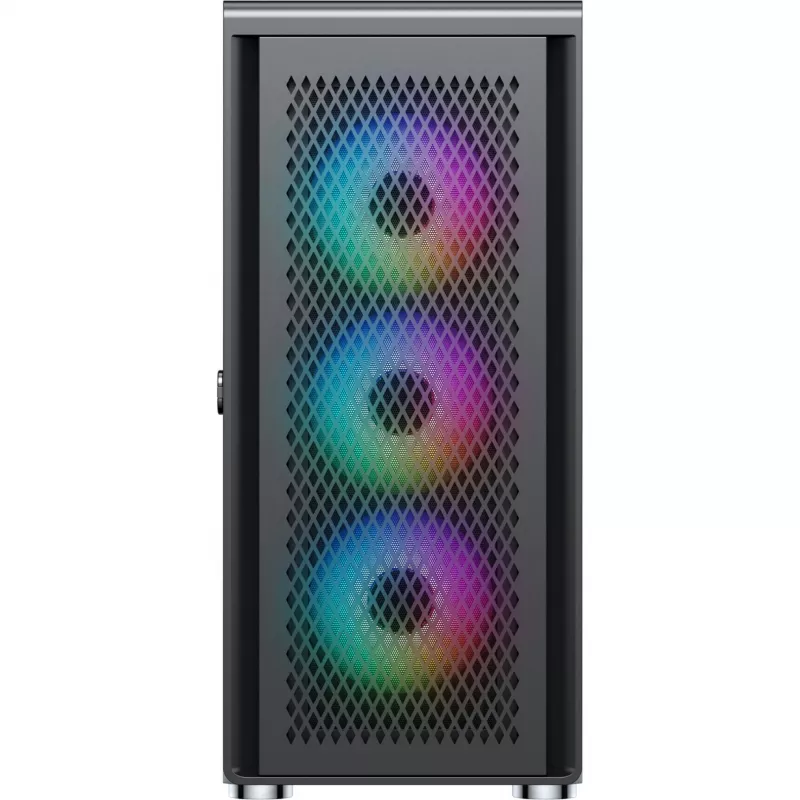 PC skriňa Silentware Air 100 čierna — Mid-Tower skriňa kompatibilná s ATX, čierna