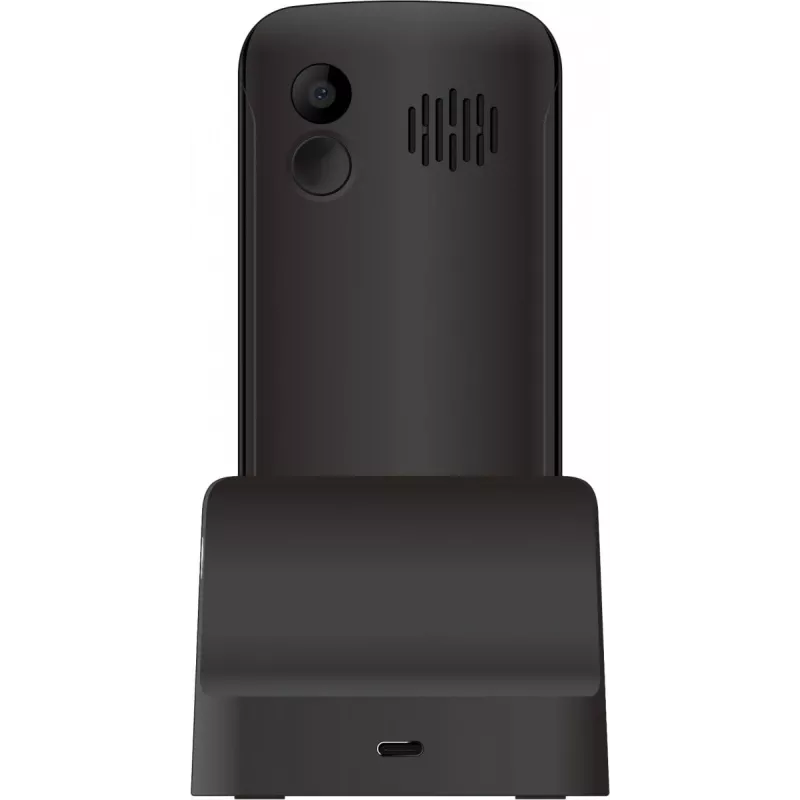 Maxcom Comfort MM443 S s nabíjacou stanicou čierna/čierna