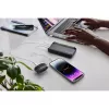 Powerbank INTENSO 7350050 — 20000 mAh, 1× USB-A + 2× USB-C, 100 W celkový výstupný výkon, čierna/sivá