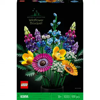 LEGO Icons Wildblumenstrauß set 10313, viacfarebný