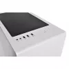 PC skriňa Thermaltake S100 Tempered Glass Snow Edition Micro Tower biela