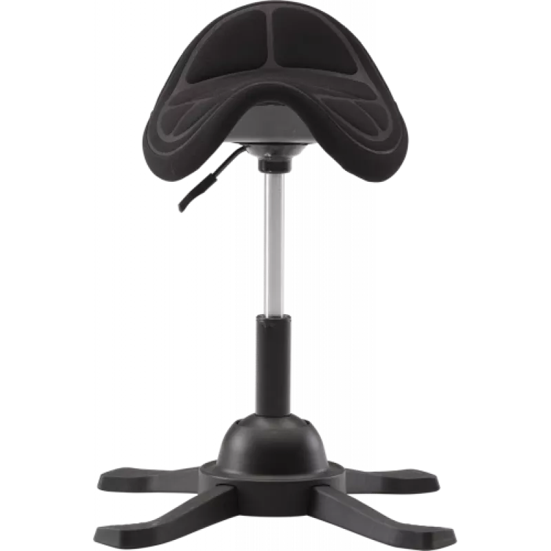 Ergonomická balančná stolička up up Toronto čierna látka s dlhším plynovým pružincom