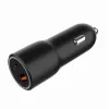 Auto nabíjačka pre mobilné zariadenia Gembird TA-UC-AC2PDQC38-CAR-01, USB-C, 38 W, 12–24 V, čierna