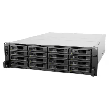 NAS rackový server Synology RS2825RP+ 16-Bay (3U) V1780B 3,35 GHz, 8 GB DDR4, podpora HDD/SSD, sivá
