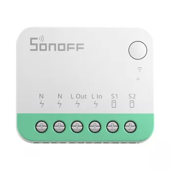 Sonoff MINIR4M Matter smart WiFi mini vypínač (HomeKit, SmartThings, Home Assistant).
