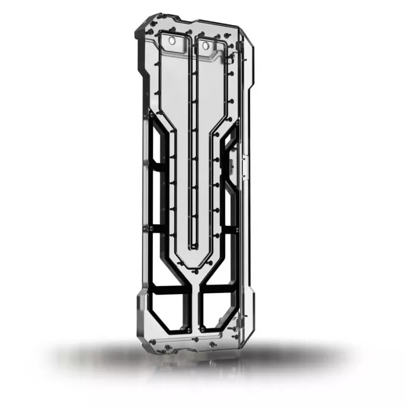 Singularity Spectre 4 Aevum Elite akrylová počítačová skriňa — priehľadná/čierny akcent