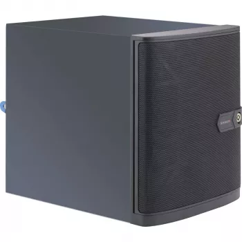 Super Micro Supermicro SC721 TQ-350B - Tower - Mini-ITX 350 watt (ATX) - čierna - USB (CSE-721TQ-350B)