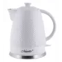 Elektrická kanvica Maestro MR-073 1,5 l 1500 W biela, páčkové ovládanie, ukazovateľ hladiny vody