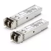 Extralink SFP modul SFP 1.25G balenie 2 ks, 1,25 Gbit/s, LC/UPC, 850 nm, 550 m, Multimode, DOM, pre HP/Aruba