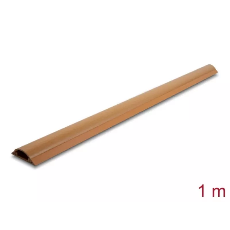 Káblový kanál DeLOCK 20731 samolepiaci 50 x 13 mm imitácia dreva