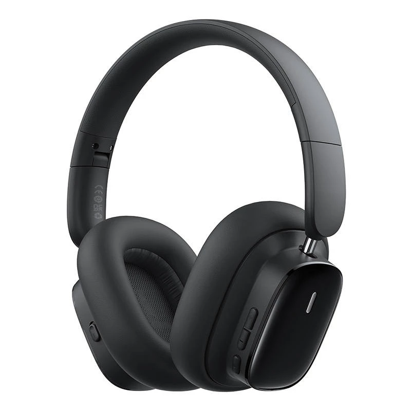 Baseus Bowie H1i headset bezdrôtový cez hlavu hovory/hudba USB Type-C Bluetooth čierny