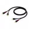 Kábel 2X RCA/Cinch samec - 2X RCA/Cinch samec 1,5