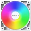 Sada ventilátorov do skrine Montech GF120 PWM ARGB 3-in-1 — 120-mm PWM ventilátor s ARGB osvetlením