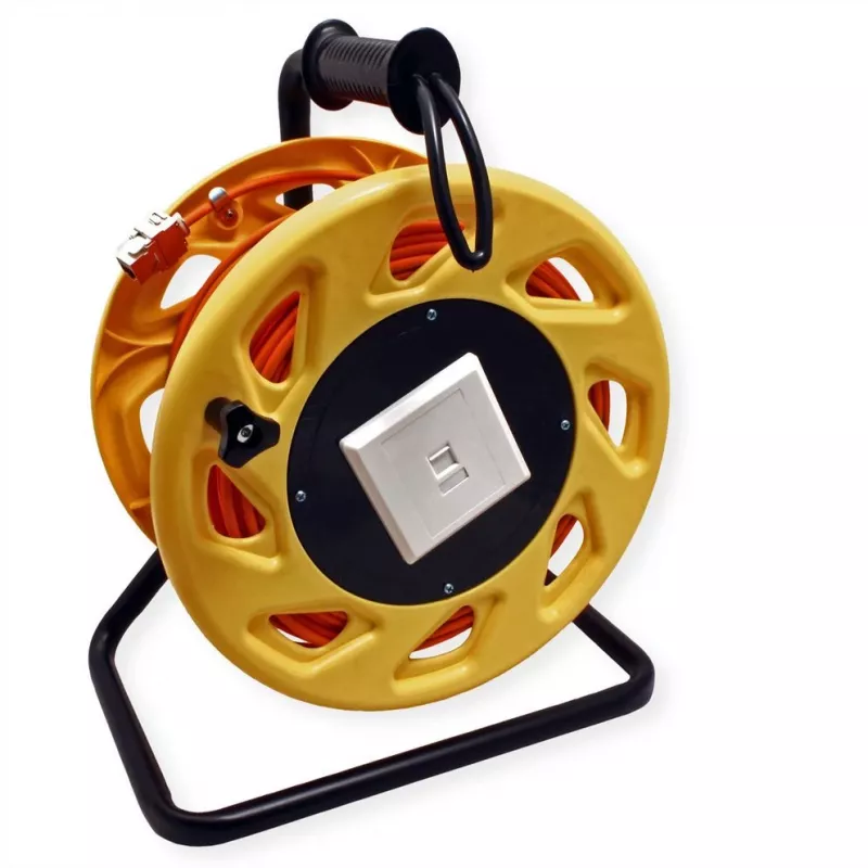 Sieťový kábel ROLINE 21.15.0007 RJ-45 Cat6a 60 m oranžový
