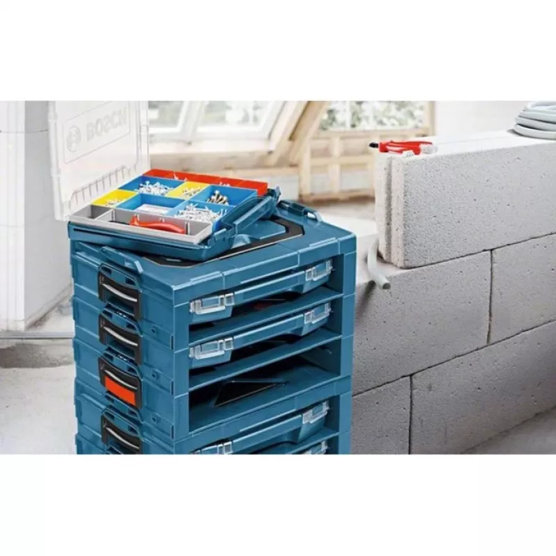 Bosch i-BOXX 72 Professional ABS synthetics modrá, transparentná