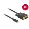 USB-C na DVI adaptér DeLOCK 1m 85320